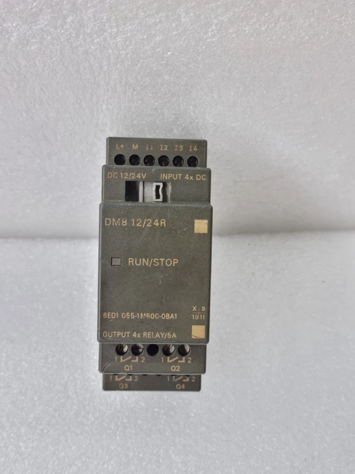 SIEMENS 6ED1055-1MB00-0BA1 DM8 12/24R EXPANSION MODULE 12/24V DC